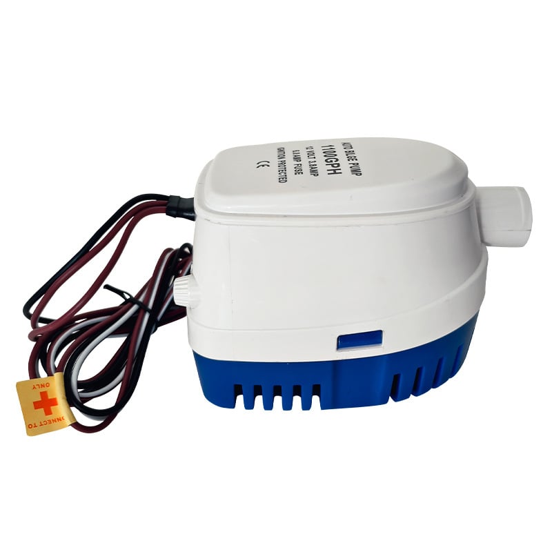 Low-Water Bilge Pump, 12 V, Automatic